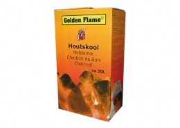 Houtskool 30 liter in doos